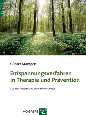 cover image of Entspannungsverfahren in Therapie und Prävention